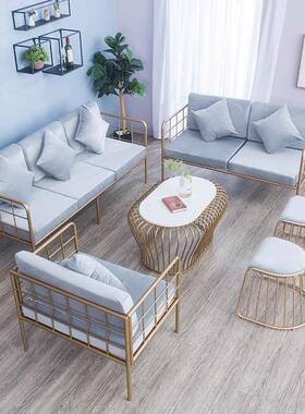 办公室接沙茶几组合轻奢酒待店大发堂休息区桌SX006椅售处洽楼谈