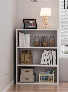 柜收柜一体纳用书架置物架自由组合储书物柜网红展TDE示柜家简易