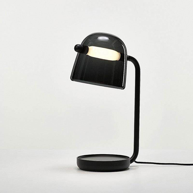 北欧轻奢创意玻璃落地灯艺术设计师书房酒店家装主卧简约现代台灯