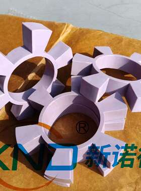 水泵联轴器T型六角弹性体XND-T155x79x26/T-PUR紫色聚氨酯(1个)