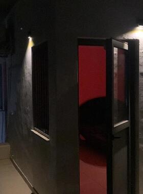 创意半店圆形壁灯灯北欧极简户外防水壁F701墅酒别走廊过道室外墙