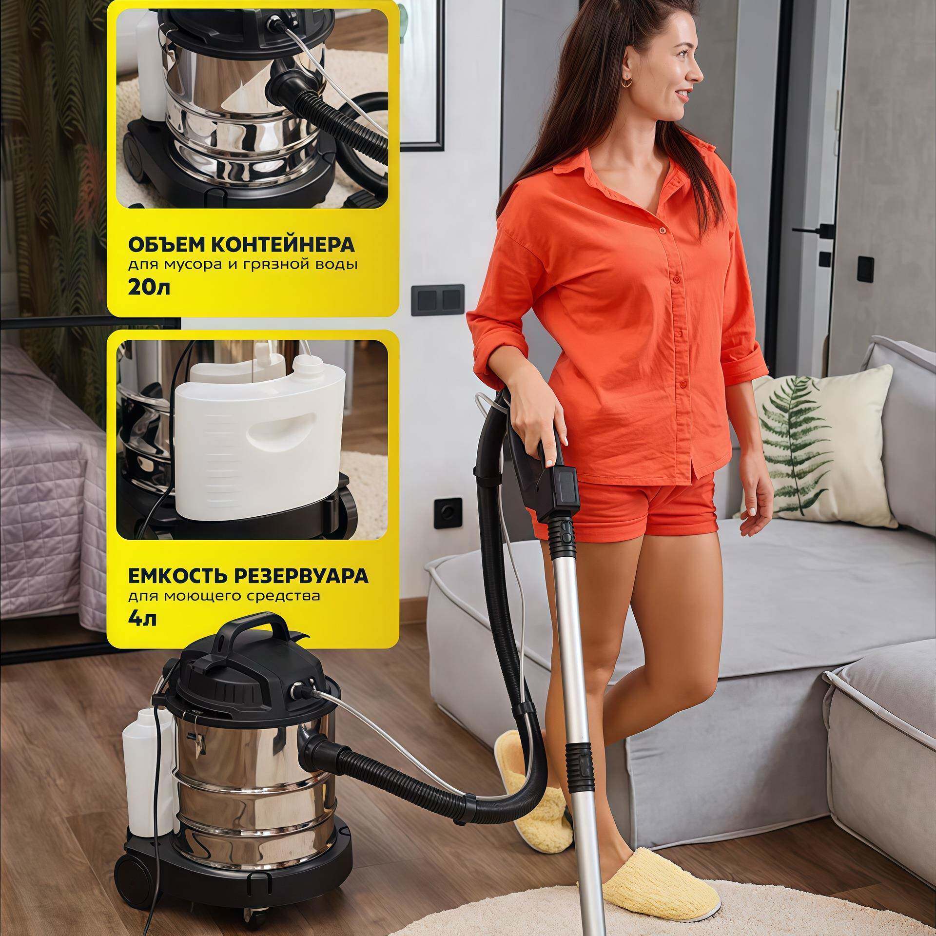 布艺沙发清洗机喷抽湿桶105式机清洁体一家用吸免拆洗地毯窗帘床