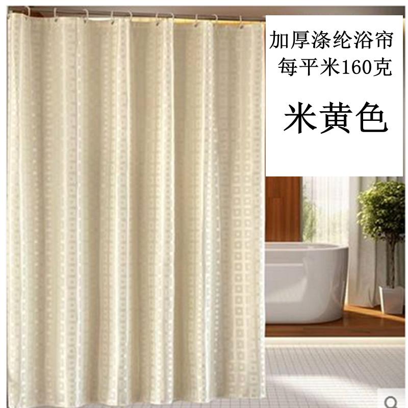 灰色浴帘加高加宽加大加