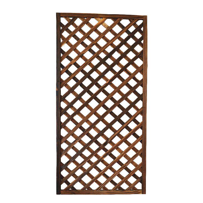 工厂生产栏隔断围木栅户外花园攀爬网格篱笆腐木栏餐厅复古装饰篱