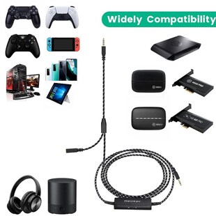 适用HD60 HD60S HD60S+ HD60 PRO 4K60 chat link降噪升级音频线