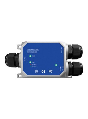 IP67级千兆60/90W户外防水POE分离器12/24V输出端口隔离型
