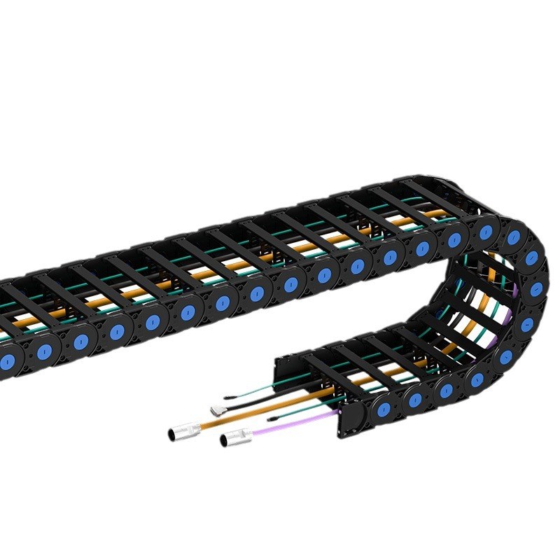 ZLQ62多功能加强尼龙拖链坦克链电缆拖链桥式穿线链