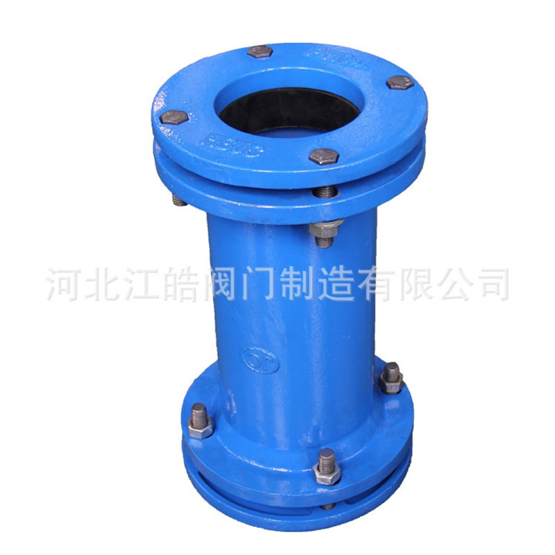 球墨铸铁双向接头 pvc管道K型承套  铸管压兰接轮