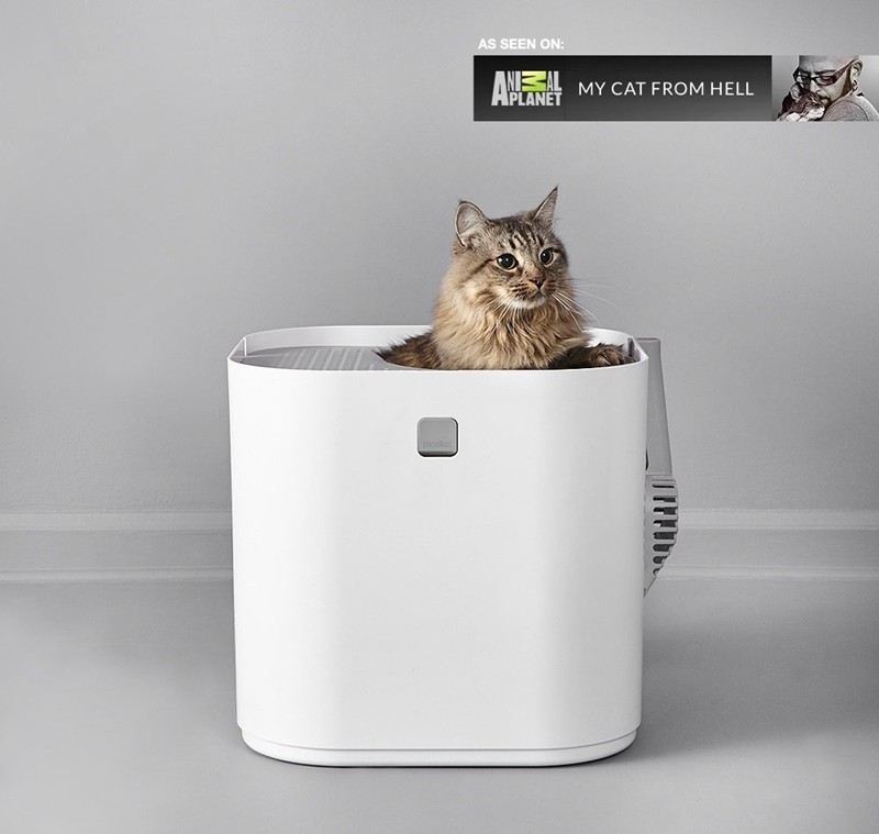 德国直邮MODKO Modkat Litterbox摩登豪华猫砂盆大号猫厕所包邮