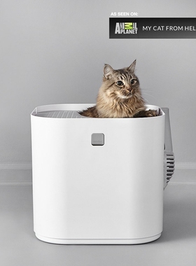 德国直邮MODKO Modkat Litterbox摩登豪华猫砂盆大号猫厕所包邮