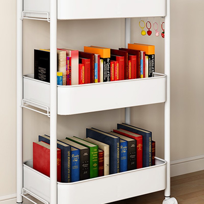 移动小推车置物架落地式客厅浴室用品储物架儿童用品家居收纳架