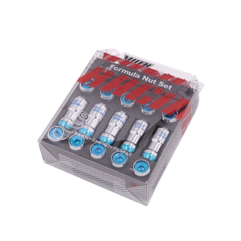 汽车配件改装车轮钛合金涂层防盗螺母防锈螺母帽轮毂盖螺丝帽烤蓝