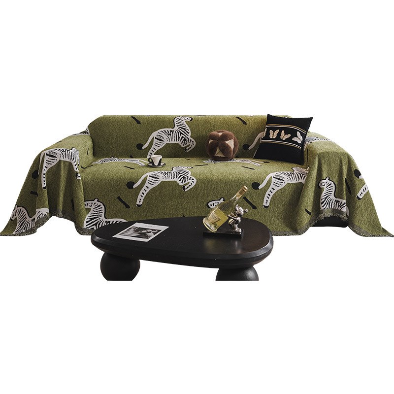 2024高级感沙发盖布雪尼尔秋冬四季通用沙发巾一整张全盖沙发套罩