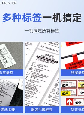 RFID标签打印机热转打印机电子标签机工业智能条码打印机 T6000e