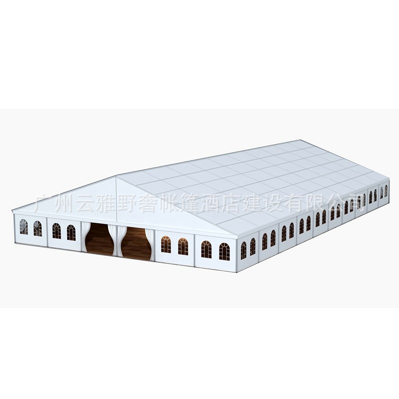 定制铝合金展览帐篷 展销会仓储篷房 户外婚庆活动宴会厅蓬房