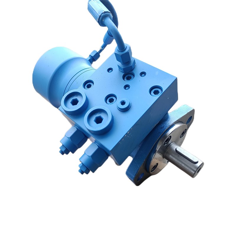 BMR低速大扭矩刹车摆线马达 卷扬机绞盘提升液压马达