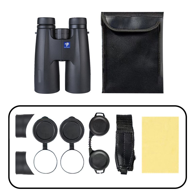 升级款ED紫膜大目镜双筒望远镜12X50防水高清微光夜视观鸟寻蜂
