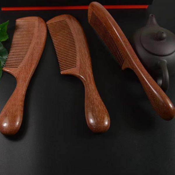 金丝绿檀木拼接球柄梳子无静电檀木梳长发家用梳,特色手工艺,其他特色工艺品,淘宝优惠券,粉丝福利购,淘宝优惠卷