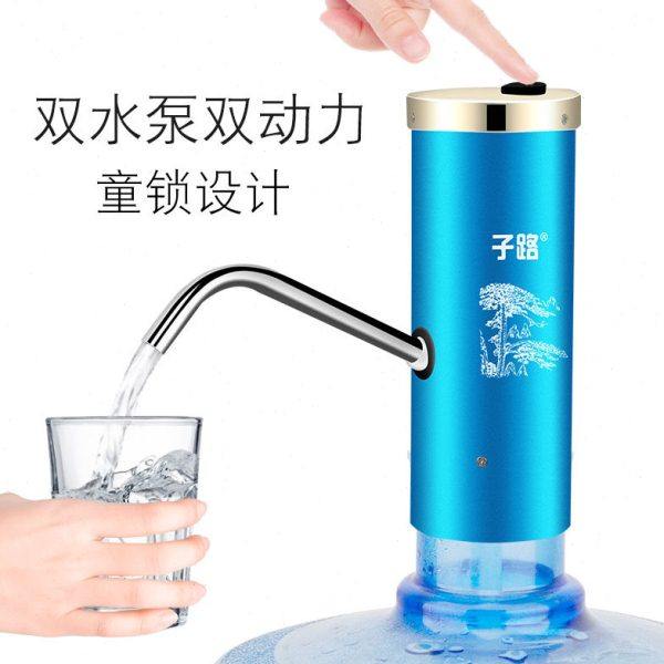 子路自动上水器桶装水抽水器饮水机出压水头无线电动充电式双泵,厨房/烹饪用具,按压式饮水器,淘宝优惠券,粉丝福利购,淘宝优惠卷