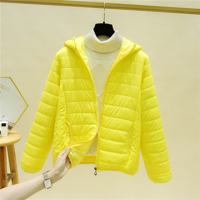 轻薄羽绒棉服女冬季新款韩版加厚面包服短款显瘦百搭棉衣棉袄外套
