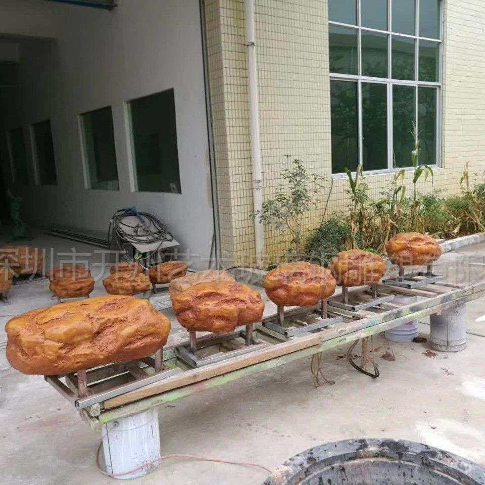 样板间售楼处艺术装饰品酒店别墅楼梯间走廊玄关落地石头雕塑摆件
