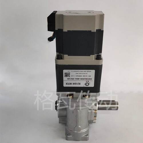 格瓦微型48V无刷直流电机25W~2KW 一体化VF030~110圆形蜗轮减速机