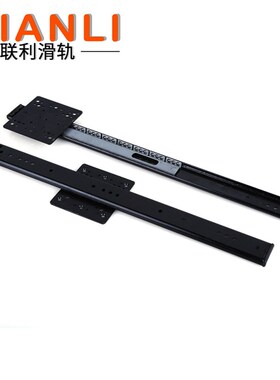 替换米思米KSRM45滑轨KSRT45线性抽屉滑轨IDD01-E27内滑滑轨
