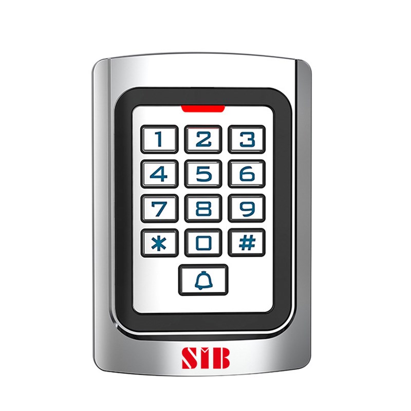 金属门禁机一体机金属防水门禁手机远程门禁世博伟业密码读卡器