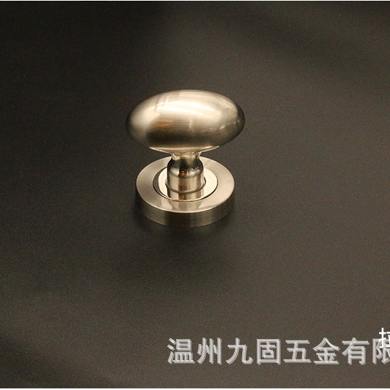 九固鹅蛋型隐形门锁电视背景墙室内门隐藏锁椭圆形家居把手锁