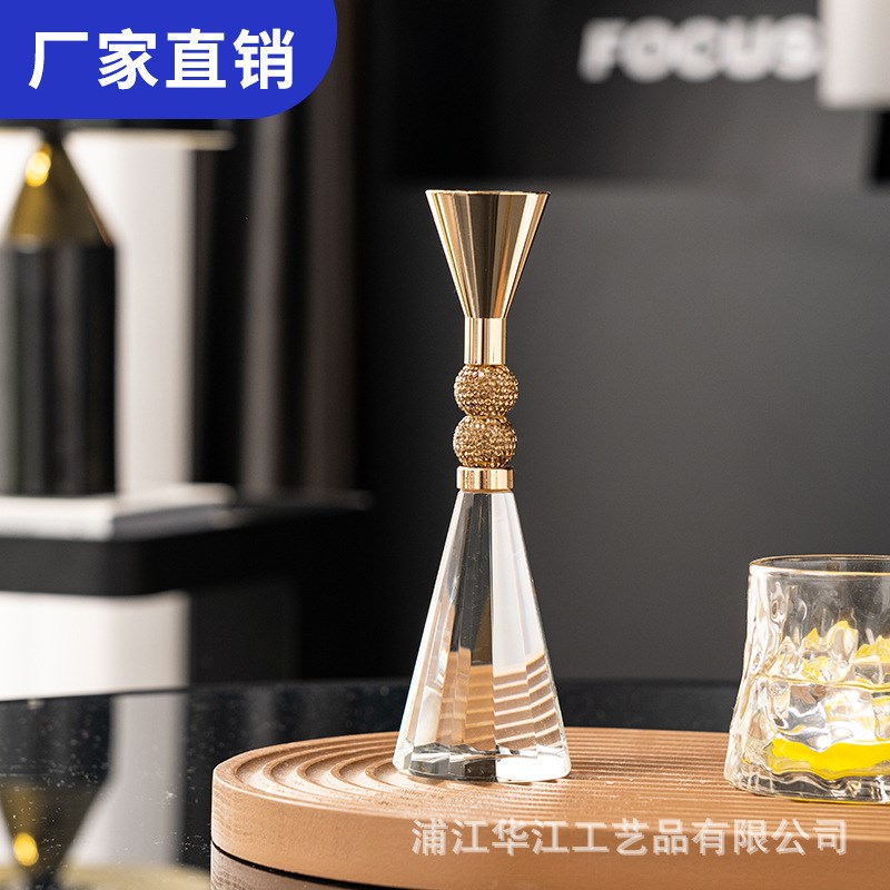 艺术水晶球轻奢高档家居客厅玄关电视酒柜装饰品摆件现代桌面摆设