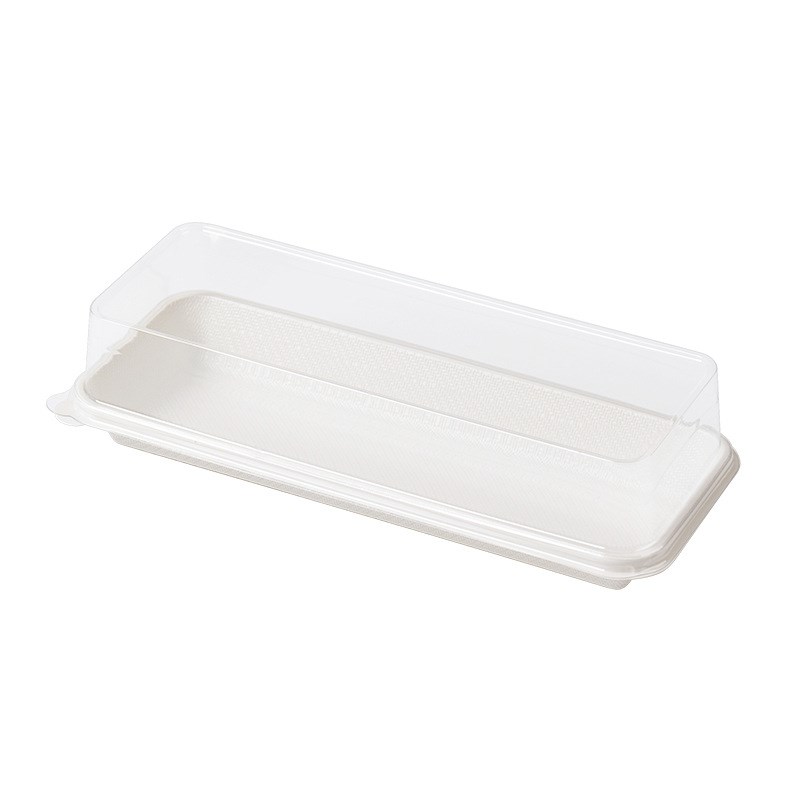 玫珑蜜瓜元气蜜桃切块蛋糕盒卷蛋糕卷西点打包盒子鲜果小方盒