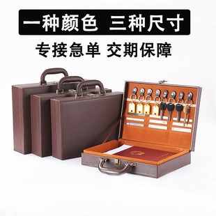 交房箱房产交付箱楼盘交房钥匙箱现货交房盒皮质交房工具箱礼品盒