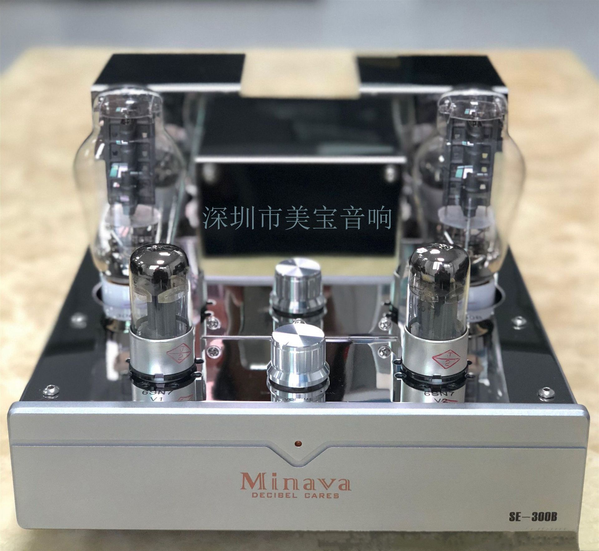300B成品机电子管功放纯A类电子管功放。300B功放300B胆机