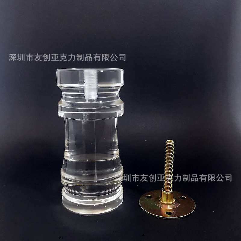 亚克力家具腿 茶几水晶脚 餐椅脚 床脚 椅子脚 桌子脚 柜脚 台脚,电子元器件市场,其它元器件,淘宝优惠券,粉丝福利购,淘宝优惠卷