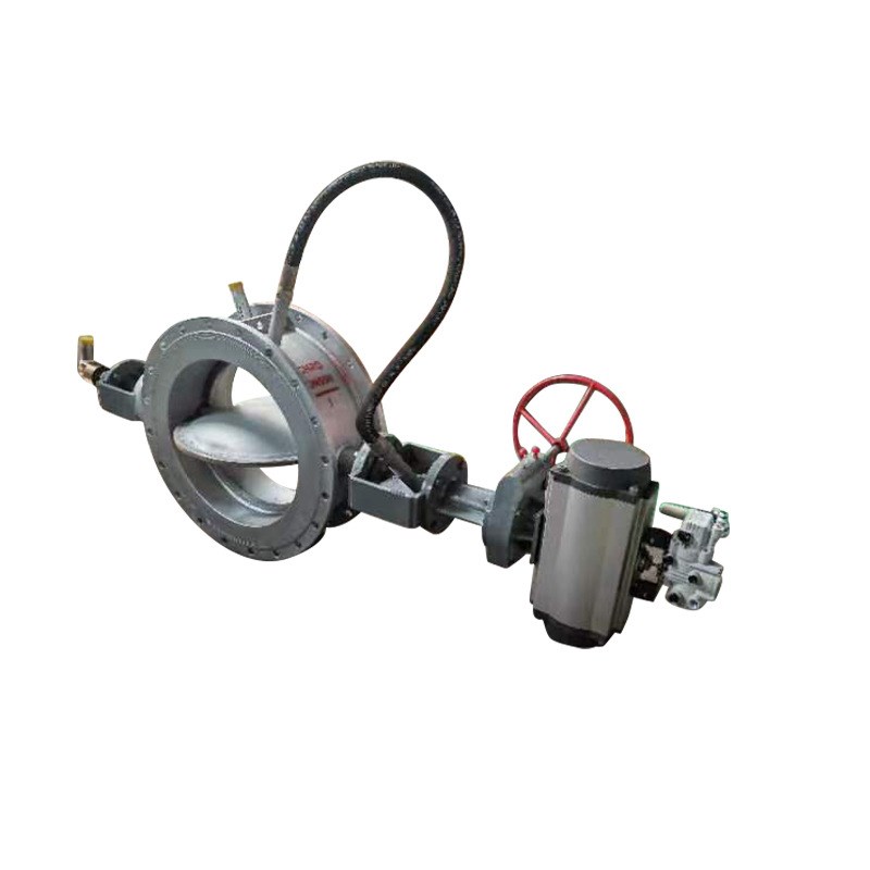 日高控股电动法兰手动涡轮通风蝶阀气动风管高温水冷蝶阀直供