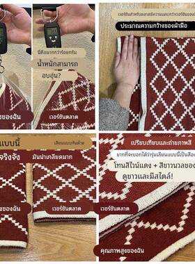 韩系线生日礼物针织圣季诞红色围巾女冬保暖级感毛格K57子围脖高