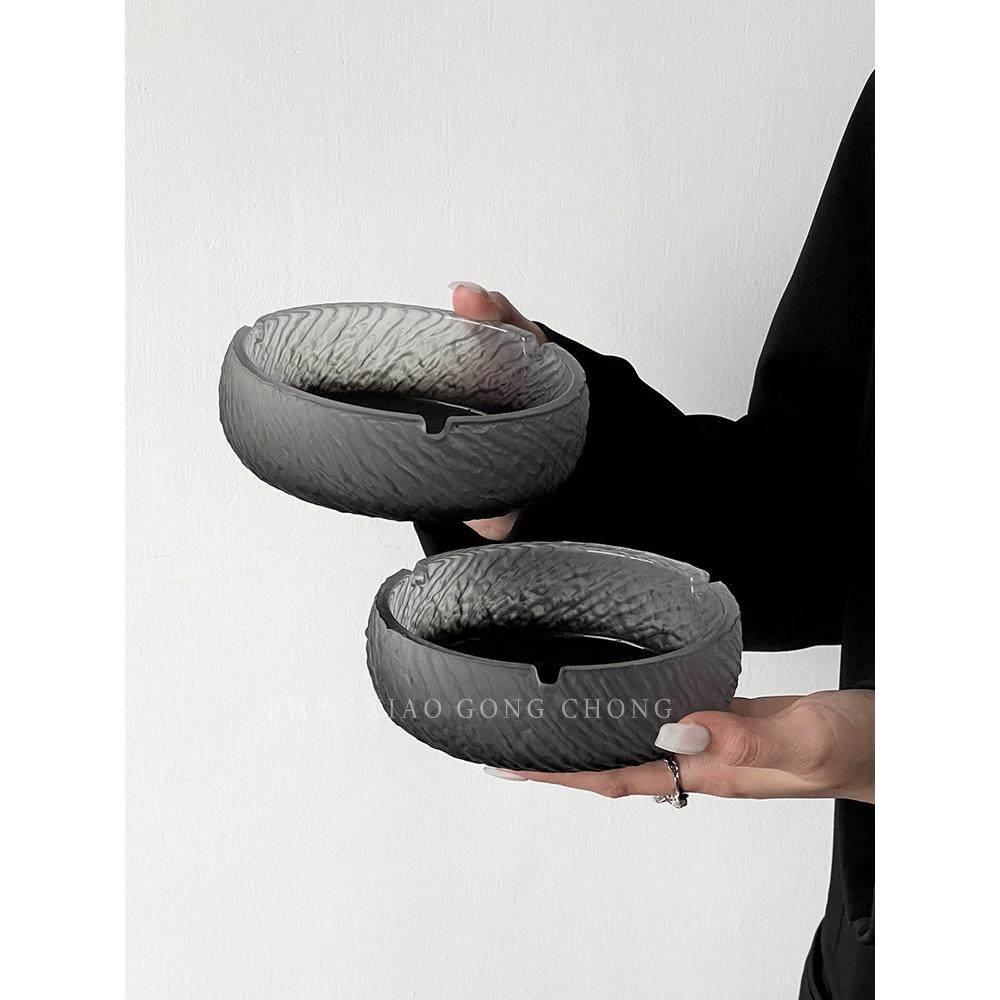 轻奢磨砂烟灰缸家档用高端大气上次1224-24烟缸高防感飞灰创意时,节庆用品/礼品,时尚烟灰缸,淘宝优惠券,粉丝福利购,淘宝优惠卷