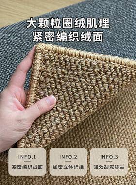 防水床地Imy5m 客厅免理免洗可擦沙发卧室边飘窗猫抓毯板入户打地