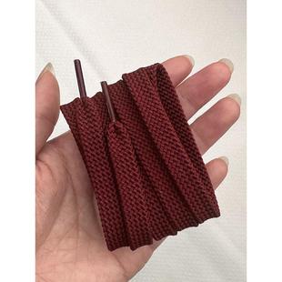 次日达AJ酒红元色鞋带NB97060运动鞋4祖灰色男女款空军一号5312熊