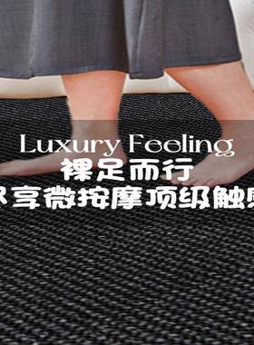 卧高级黑色地毯防防污黑室34客厅现灰代简约耐脏高级感轻奢免水打