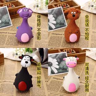 狗发胶声玩具耐咬乳解闷神磨牙怪叫器鸭独处宠动物玩具物中小型犬