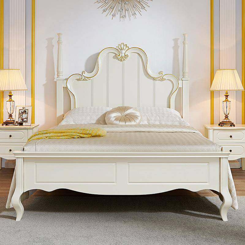 轻奢欧式全实木女孩公主床1.8米女生卧室白色2.0单人儿童床,机械设备,其他机械设备,淘宝优惠券,粉丝福利购,淘宝优惠卷