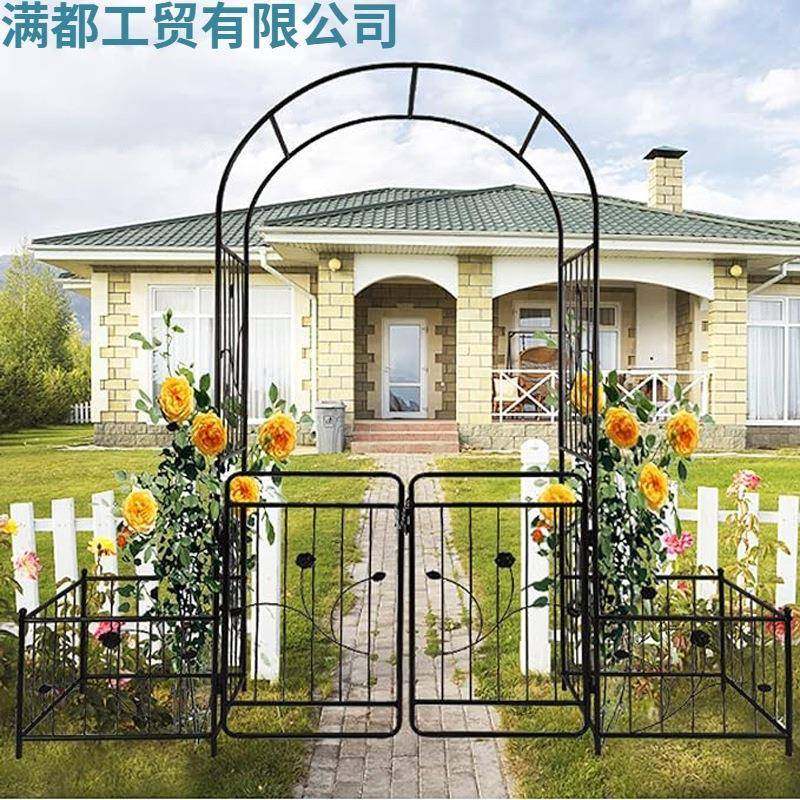 花架玫瑰别墅入口拱形花架婚礼带门锁欧美卡扣金属爬藤架子,纺织面料/辅料/配套,纺织机械配件,淘宝优惠券,粉丝福利购,淘宝优惠卷