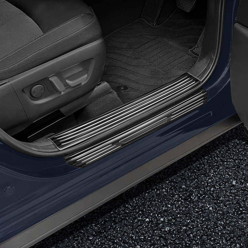 适用2022款马自达cx60内置门槛条MAZDA车门门槛条改装装饰贴配件