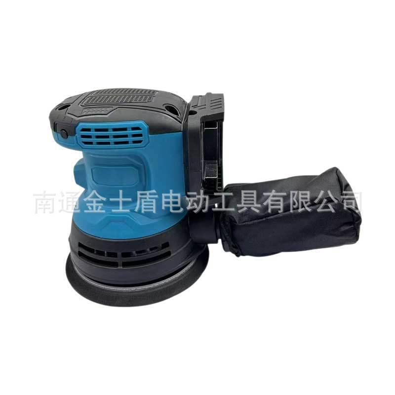 锂电砂光机圆盘打磨自吸尘抛光机木工金属抛光打磨机圆盘砂纸机