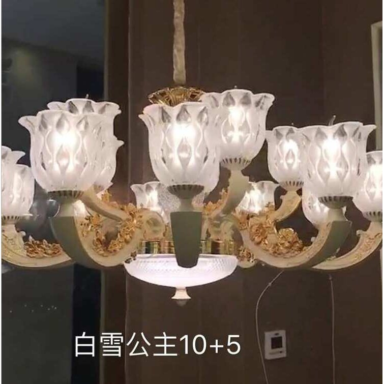 欧式吊灯客厅灯现代简约锌合金卧室大厅卧室书房餐厅简欧创意灯具