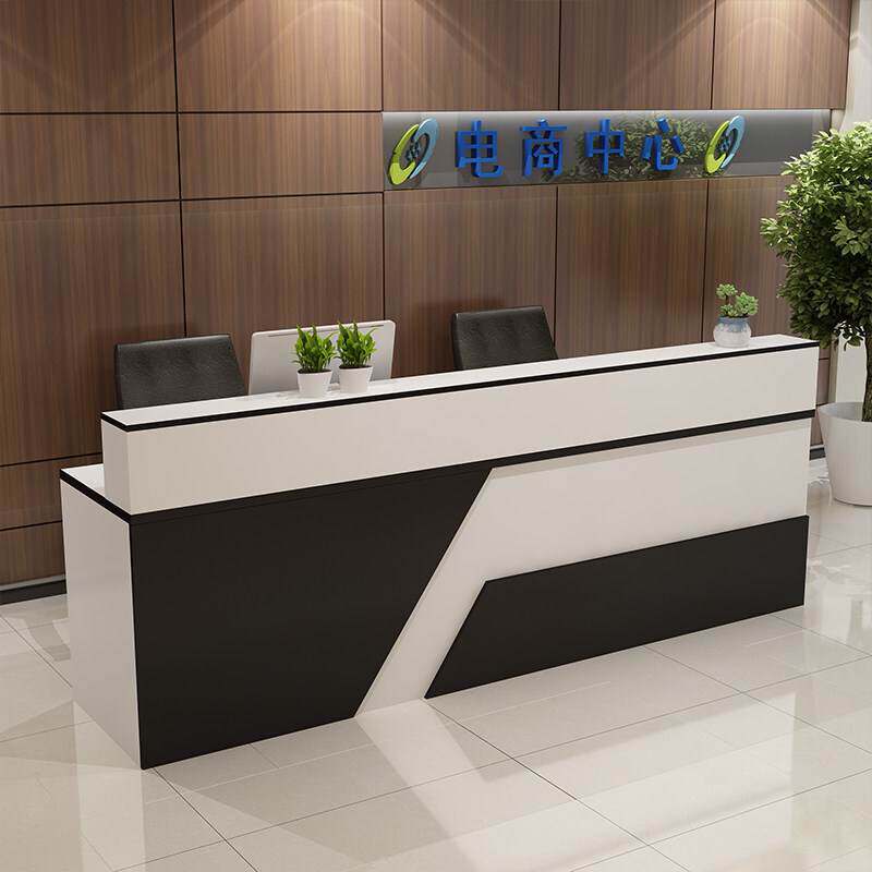 公司前台接待台服装店收银台旅行社办公柜台桌中介服务咨询办公桌