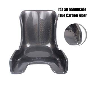 汽车改装配件成人儿童真碳纤维卡丁车座椅漂移碳纹赛车椅