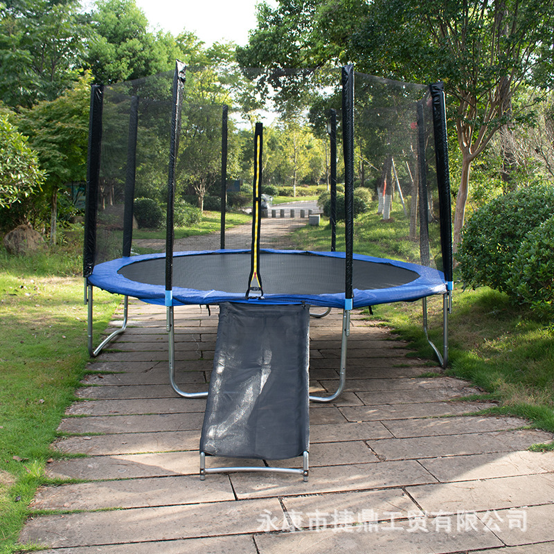 户外大型蹦床滑梯儿童家用跳床滑梯室外蹦蹦床梯子 跳跳床 滑滑梯