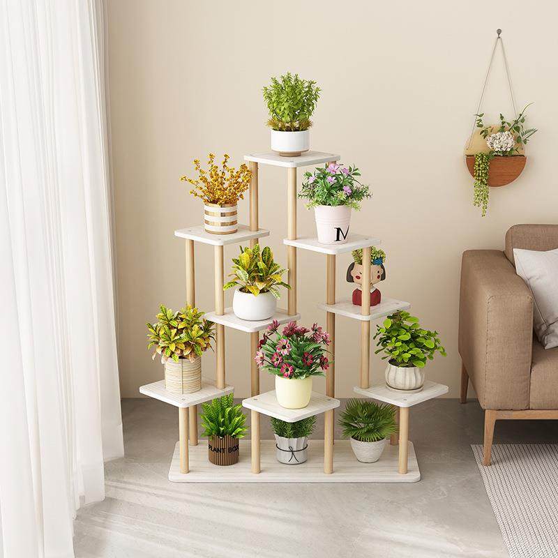 北欧风实木花架阳台多肉绿萝客厅落地式靠墙室外花台花盆植物架子,电子元器件市场,其它元器件,淘宝优惠券,粉丝福利购,淘宝优惠卷